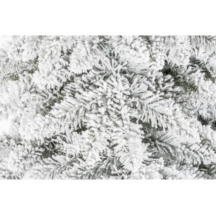 Albero di Natale su tronco NATURAL WITH SNOW 180 cm abete rosso