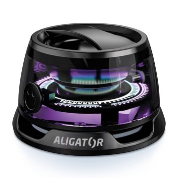 Aligator ABSMB01 - Altoparlante magnetico per MagSafe Mini Beat 400 mAh nero
