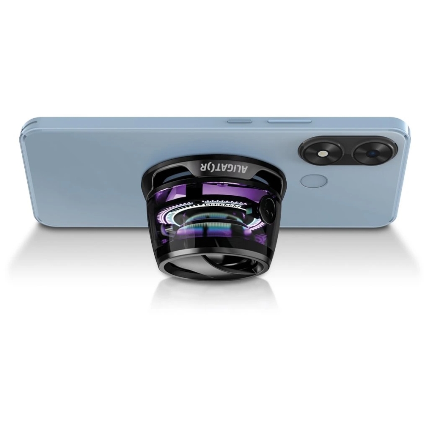 Aligator ABSMB01 - Altoparlante magnetico per MagSafe Mini Beat 400 mAh nero