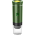 Aligator ACM003 - Macchina da caffè da viaggio ricaricabile PortaCaffé 3 in 1 72W/7500 mAh verde