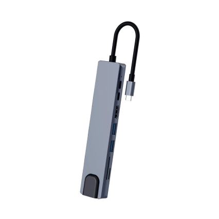 Aligator AHUB001 - hub USB-C 8 in 1