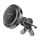 Aligator AMS05BK - Supporto auto magnetico per smartphone con ricarica wireless Qi 15W e MagSafe nero