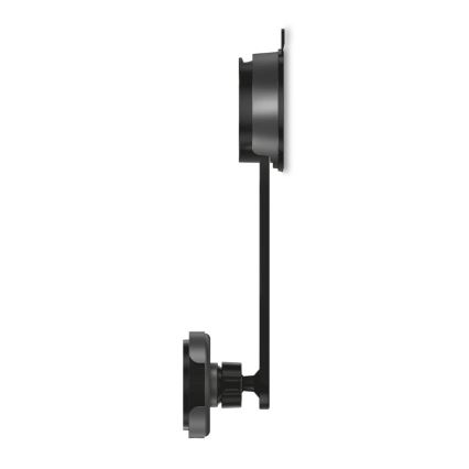 Aligator AMS07BK - Supporto auto per smartphone con braccio flessibile MagSafe nero