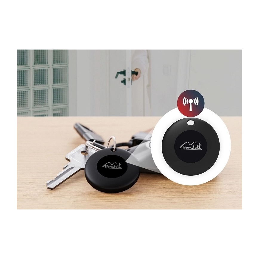 Aligator APD001 - Localizzatore Life Tag 1xCR2032 IP65 nero