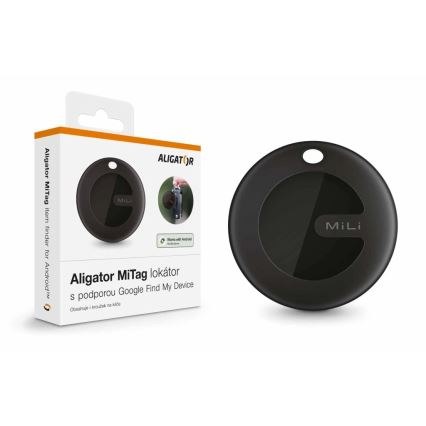 Aligator APD003 - Localizzatore MiTag 1xCR2032 IP67 nero