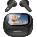 Aligator ATR10BK - Auricolari wireless 2 in 1 con traduttore Pods Translate, 470 mAh + 2x 40 mAh, neri