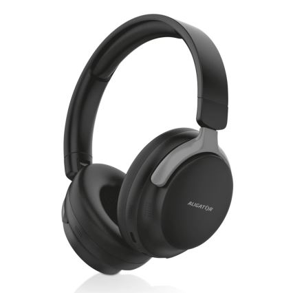 Aligator AUC001 - AUDIO COMBO 3 in 1: cuffie over-ear da 150 mAh, auricolari wireless da 200 mAh + 2x 30 mAh e altoparlante da 1200 mAh