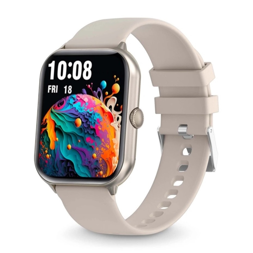 Aligator AW10SR - Smartwatch Watch GO 220 mAh IP67 crema