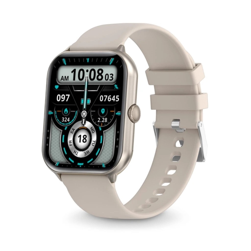 Aligator AW10SR - Smartwatch Watch GO 220 mAh IP67 crema
