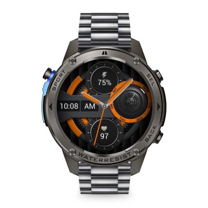 Aligator AW12BK - Smartwatch Watch GPS 500 mAh IP69K nero