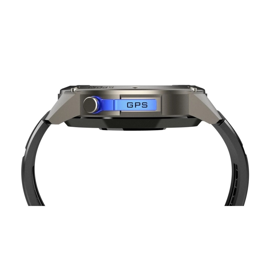 Aligator AW12BK - Smartwatch Watch GPS 500 mAh IP69K nero