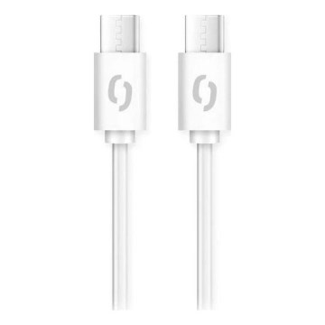 Aligator DATKP49 - Cavo USB-C/USB-C Power Delivery 65 W, 1,5 m, bianco