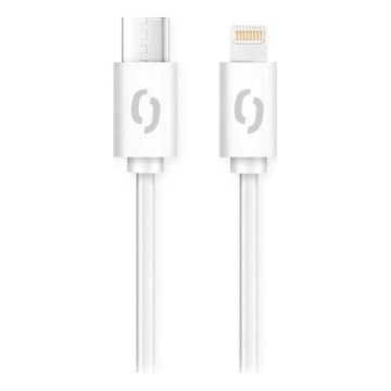 Aligator DATKP51 - cavo USB USB-C/Lightning 30 W Power Delivery, 1,5 m, bianco