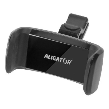 Aligator HA07 - Supporto auto per telefono nero