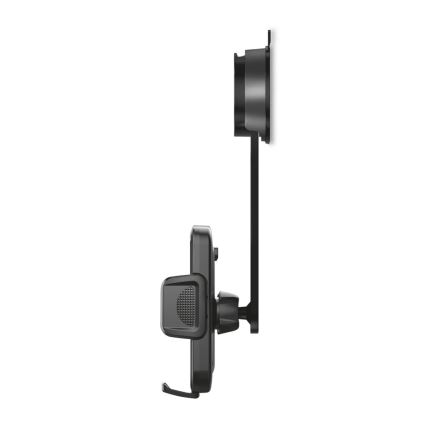 Aligator HA25 - Supporto auto per smartphone con braccio flessibile, nero