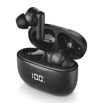 Aligator TWS06 - Auricolari wireless Pods PRO 3, 200 mAh + 2x 30 mAh, IP30, neri