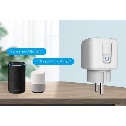 Aligator WAL001 - Presa intelligente 3680W/230V/Tipo E/16A Wi-Fi Tuya