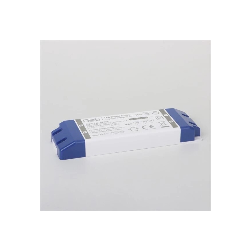 Alimentatore a commutazione per strisce LED 60W/12V IP20