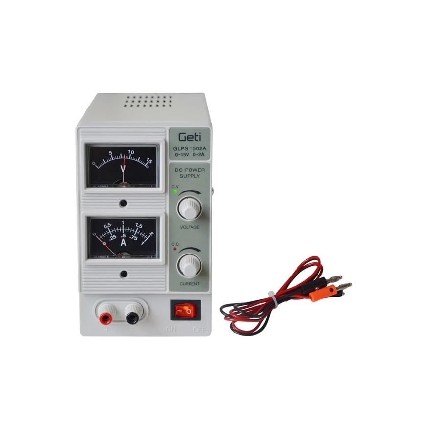 Alimentatore da banco 1502A 0-15V/0-2A