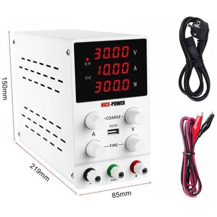 Alimentatore da laboratorio SPS605 0-60V/0-5A