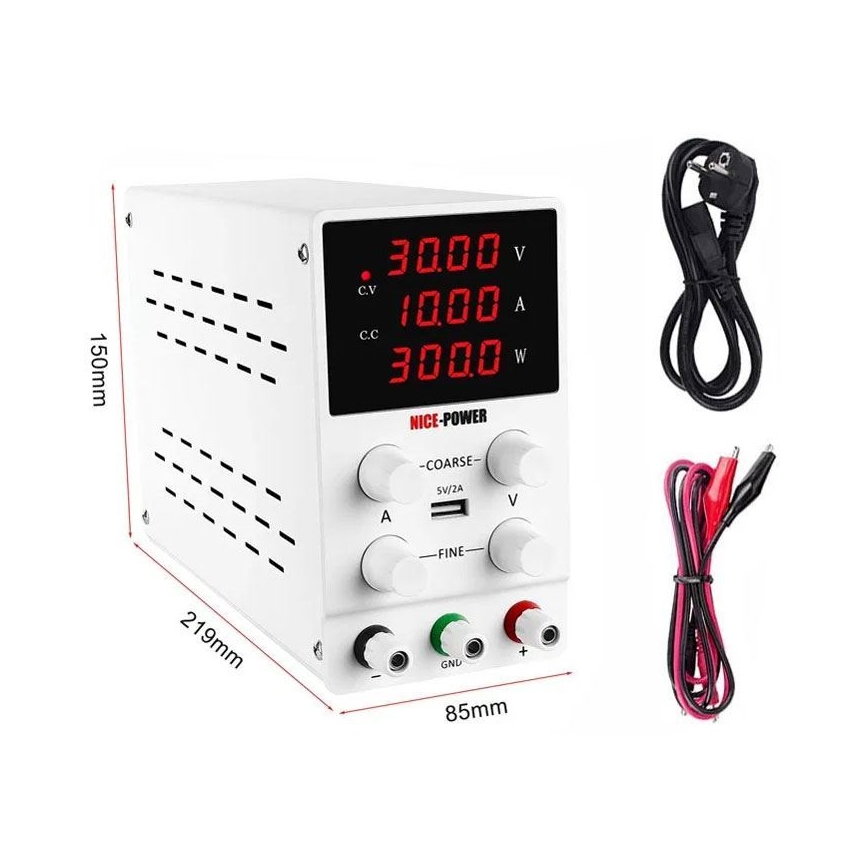 Alimentatore da laboratorio SPS605 0-60V/0-5A