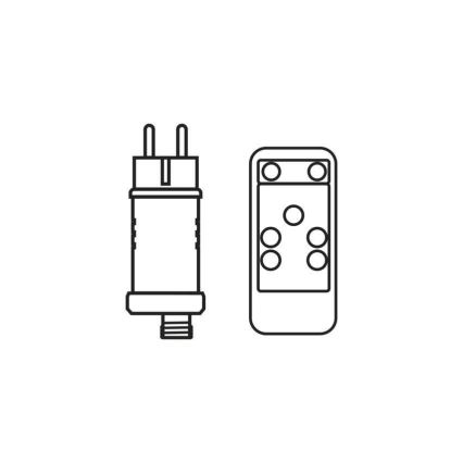 Alimentatore per luci natalizie collegabili 80V IP44