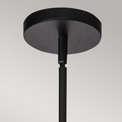 Alora Mood - Lampadario a sospensione con supporto rigido DAPHNE 1xE27/60W/230V diametro 38,1 cm nero