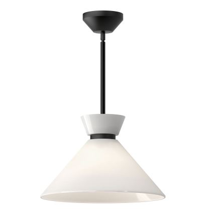 Alora Mood - Lampada a sospensione con asta HALSTON 1xE27/60W/230V nero
