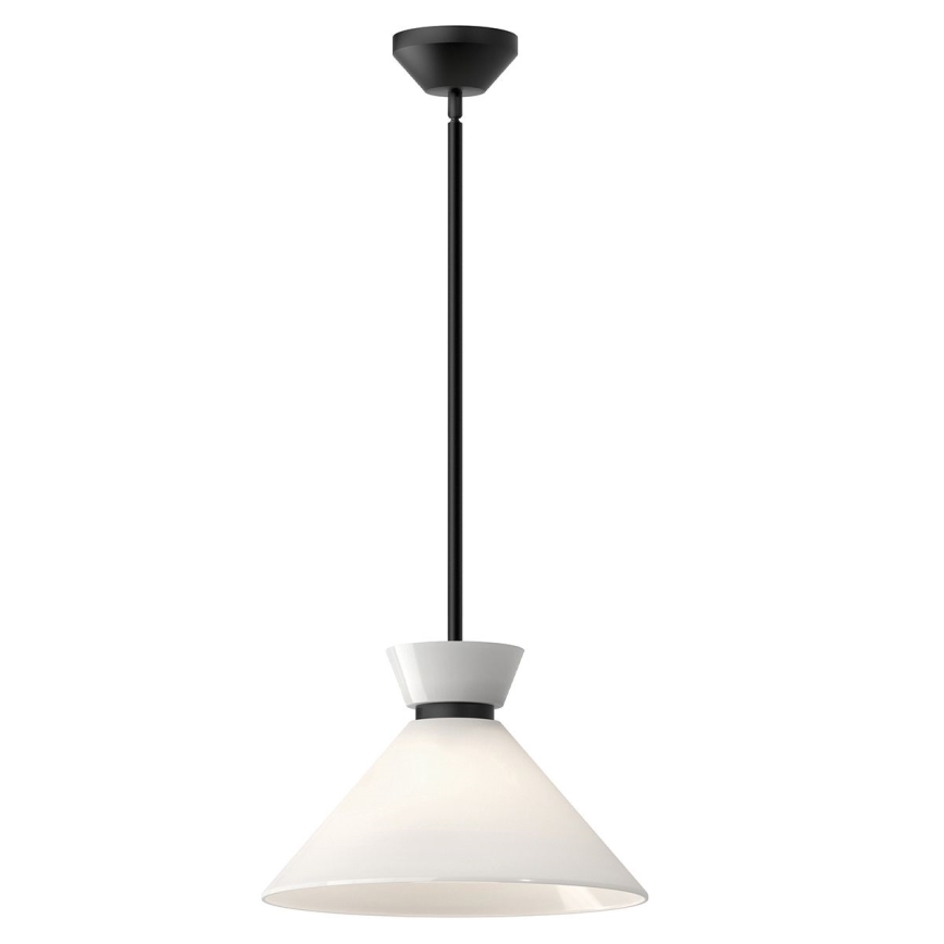 Alora Mood - Lampada a sospensione con asta HALSTON 1xE27/60W/230V nero