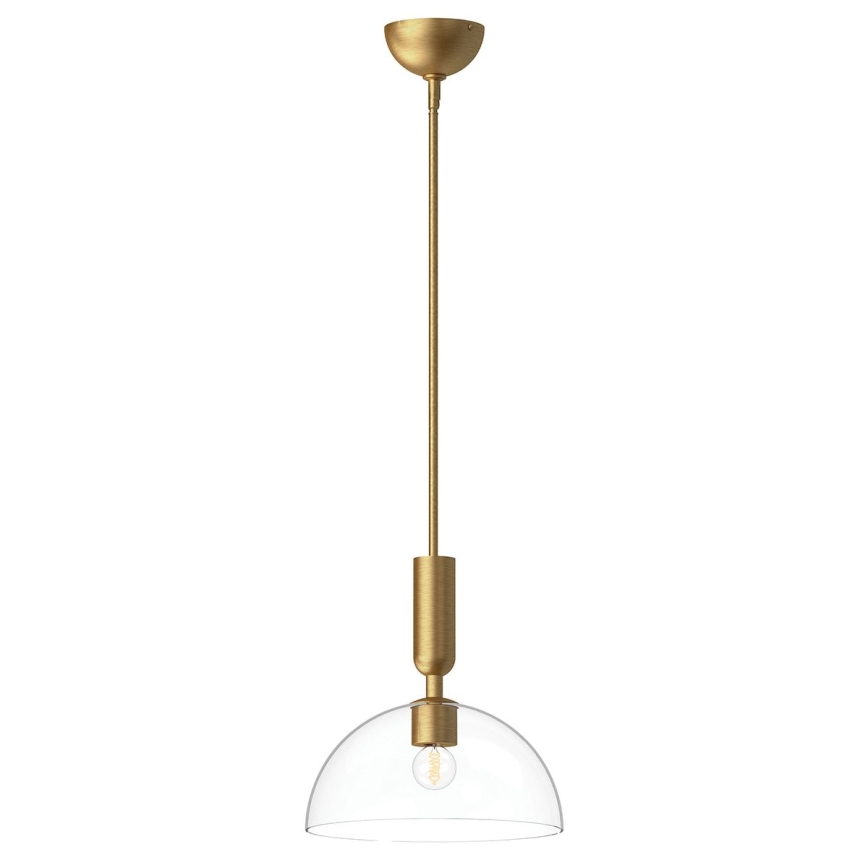 Alora Mood - Lampadario a sospensione con supporto rigido JUDE 1xE27/60W/230V diametro 30,5 cm ottone