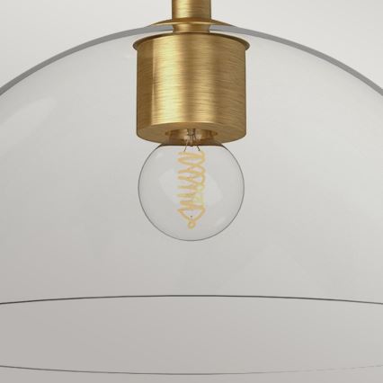 Alora Mood - Lampadario a sospensione con supporto rigido JUDE 1xE27/60W/230V diametro 30,5 cm ottone