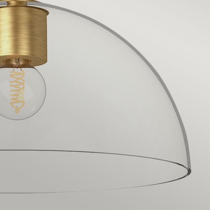 Alora Mood - Lampadario a sospensione con supporto rigido JUDE 1xE27/60W/230V diametro 30,5 cm ottone