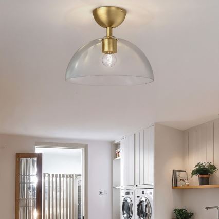 Alora Mood - Plafoniera JUDE 1xE27/60W/230V diametro 30,5 cm ottone
