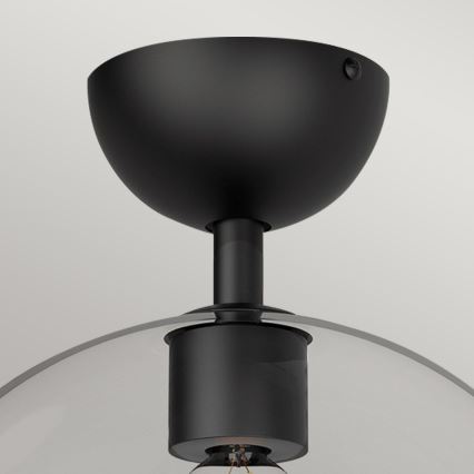 Alora Mood - Plafoniera JUDE 1xE27/60W/230V Ø 30,5 cm nero