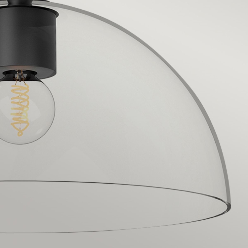 Alora Mood - Plafoniera JUDE 1xE27/60W/230V Ø 30,5 cm nero