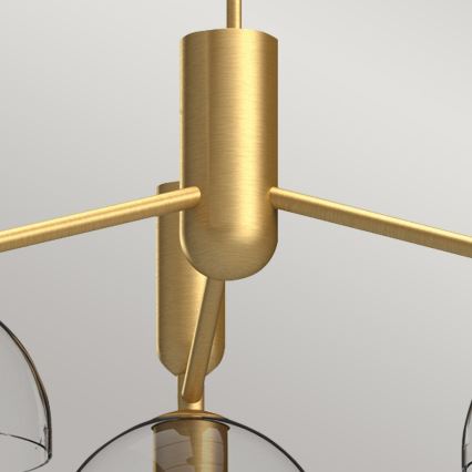 Alora Mood - Lampadario a sospensione con supporto rigido JUDE 3xE27/60W/230V diametro 96,8 cm ottone