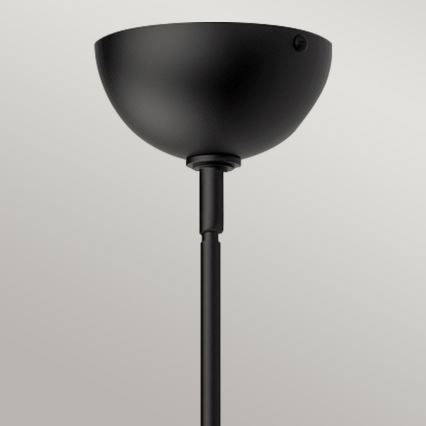 Alora Mood - Lampadario a stelo JUDE 3xE27/60W/230V nero