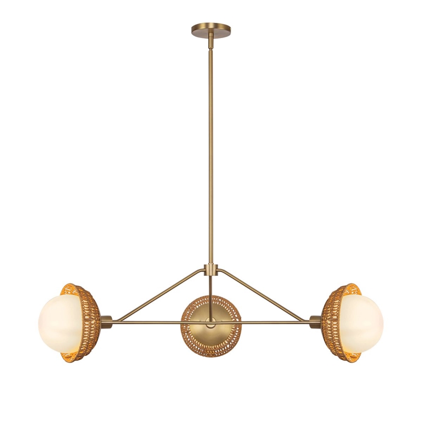 Alora Mood - Lampadario a stelo PERTH 3xE14/40W/230V oro