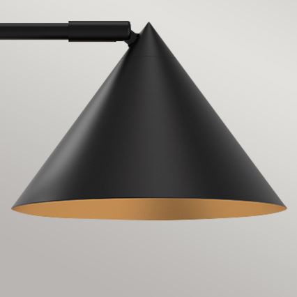 Alora Mood - Lampada da tavolo REMYCK 1xE27/60W/230V nera