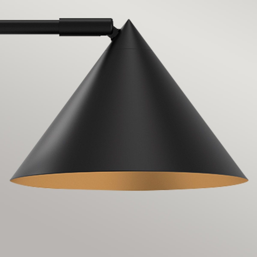Alora Mood - Lampada da tavolo REMYCK 1xE27/60W/230V nera