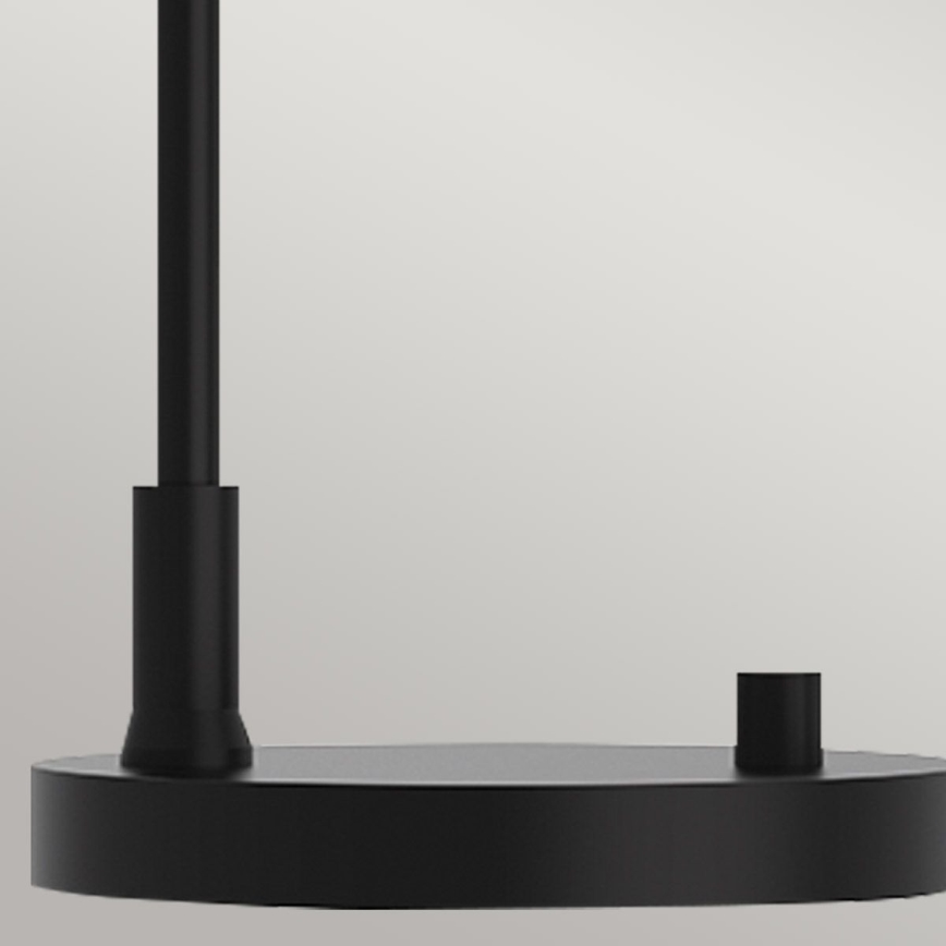 Alora Mood - Lampada da tavolo REMYCK 1xE27/60W/230V nera