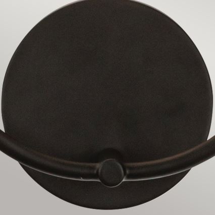 Alora Mood - Applique da parete SYLVIA 2xE14/40W/230V nera