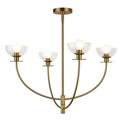 Alora Mood - Lampadario a stelo SYLVIA 4xE14/40W/230V dorato