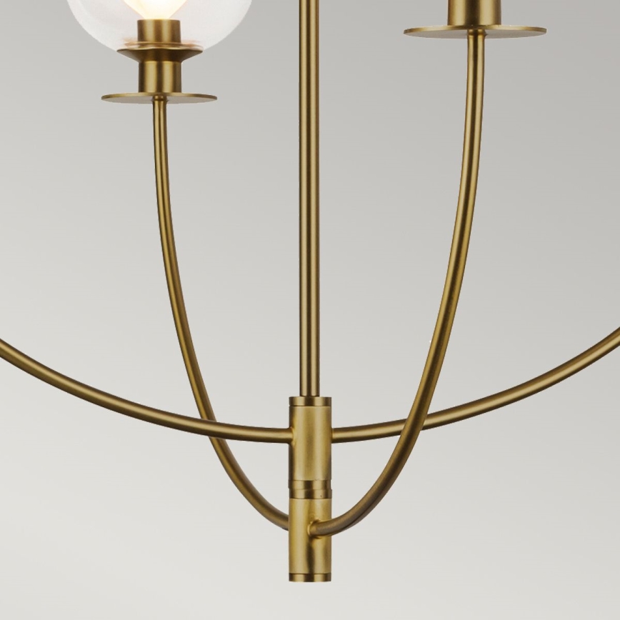 Alora Mood - Lampadario a stelo SYLVIA 4xE14/40W/230V dorato