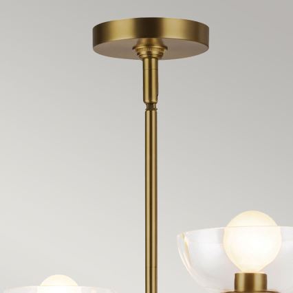 Alora Mood - Lampadario a stelo SYLVIA 4xE14/40W/230V dorato