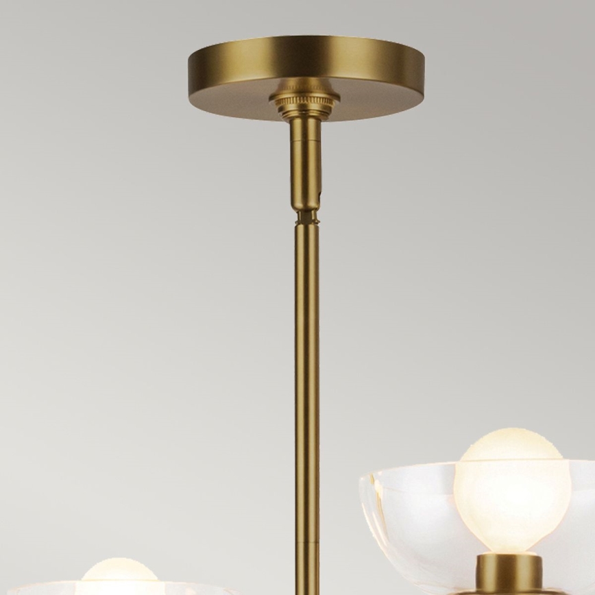 Alora Mood - Lampadario a stelo SYLVIA 4xE14/40W/230V dorato