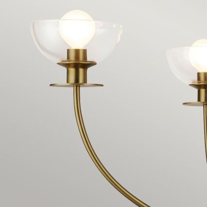 Alora Mood - Lampadario a stelo SYLVIA 4xE14/40W/230V dorato