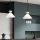 Alora Mood - Lampada a sospensione con asta HALSTON 1xE27/60W/230V nero