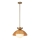 Alora Mood - Lampada a sospensione con asta PERTH 1xE27/60W/230V Ø 37,5 cm dorata