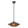 Alora Mood - Lampadario a sospensione con supporto rigido DAPHNE 1xE27/60W/230V diametro 38,1 cm nero